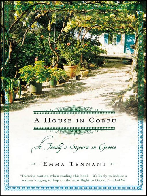 Title details for A House in Corfu by Emma Tennant - Available